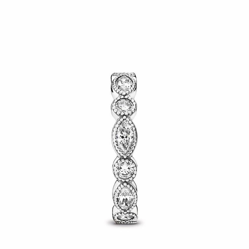 Anillos Apilables Pandora Alluring Brilliant Marquise Argint (pnrI6VT0)